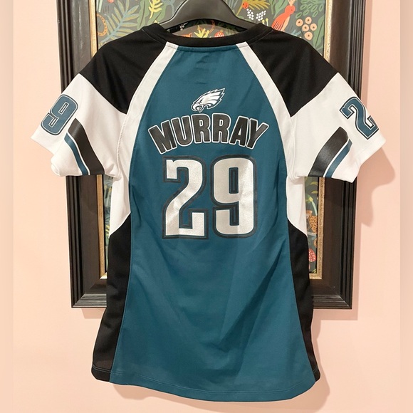 🦅 Philadelphia Eagles jersey womens v neck small Murray - Picture 2 of 4